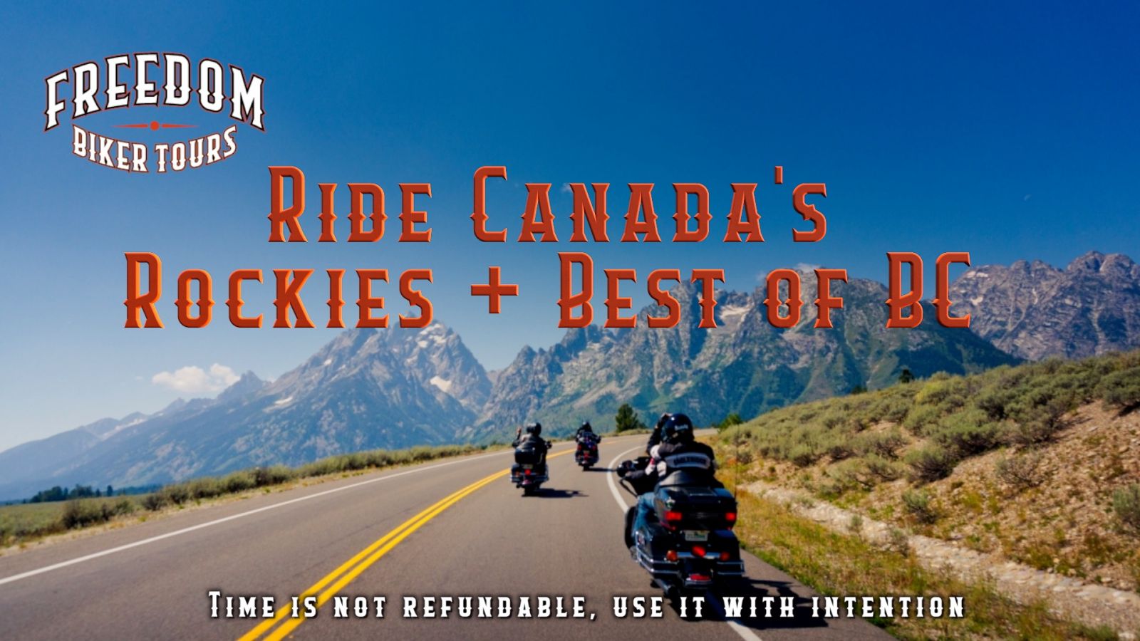 Ride Canada's Rockies plus Best of BC