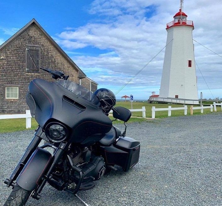 Motorcycle in the Maritimes